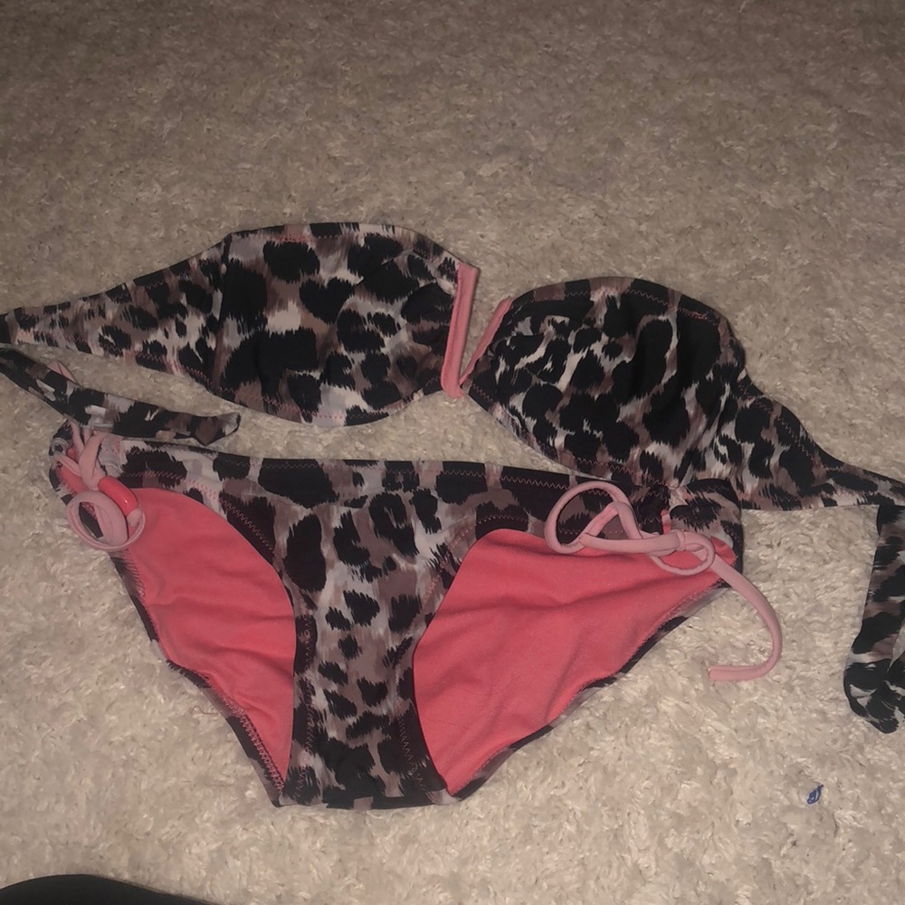 Cheetah print bikini